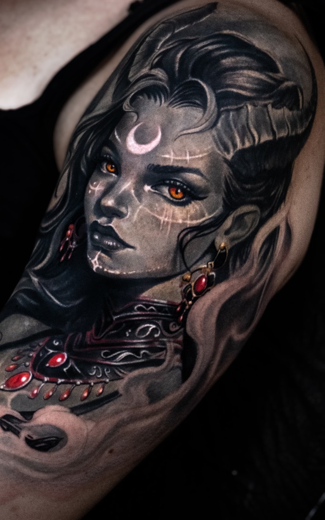 Karanlık Gotik Portre